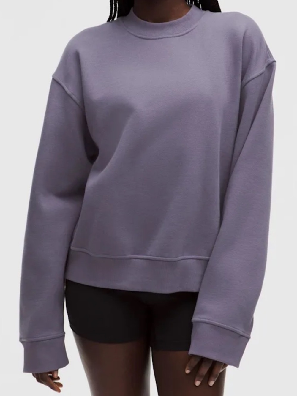 Women’s Lululemon Steady State Crew - Grape Mist